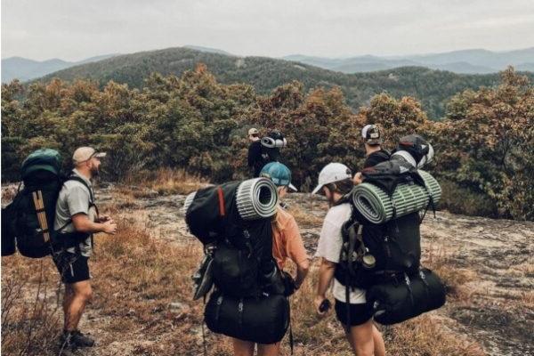 a group of hikers